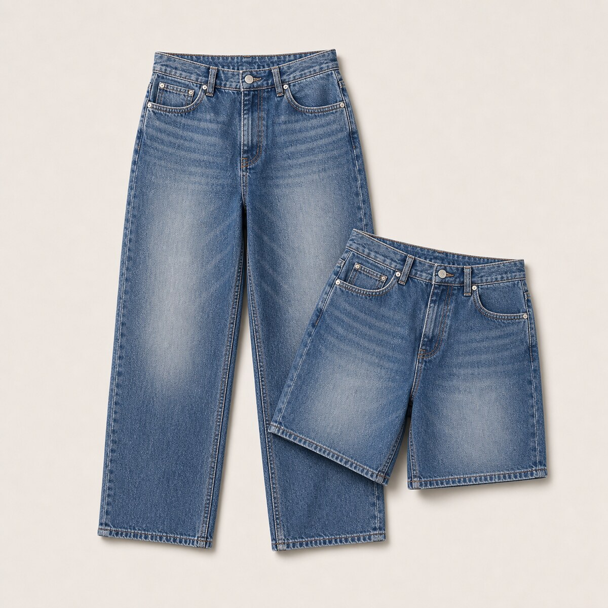 Denim Pants / Shorts